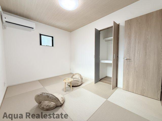 丸亀市飯山町川原の新築一戸建の和室|和室があると、家にあたたかい雰囲気が生まれます