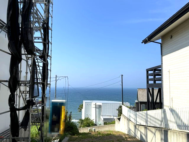 海一望！海岸線を見下ろす　富士山を臨むロケーションの展望