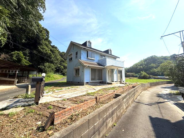 海まで7分！広大な土地　スローライフを満喫！の前面道路含む現地写真|前面道路