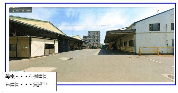 髙正新座倉庫の外観|募集物件は左の建物です