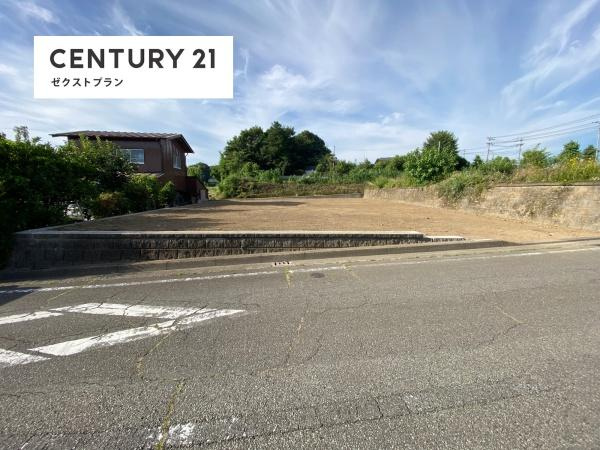 前橋市高花台土地の前面道路含む現地写真|南側道路からの眺望