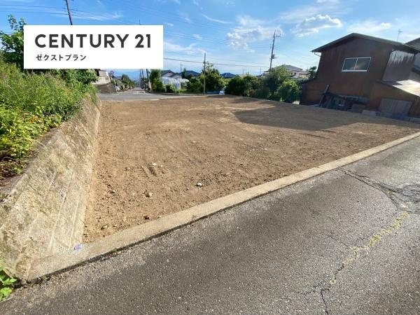 前橋市高花台土地の前面道路含む現地写真|北東側道路からの眺望