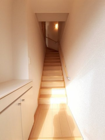 ベルフォールⅣの玄関|きれいな玄関です