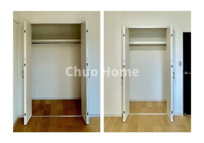 【収納】 | センチュリーハイツ亀有 | 居室にはクローゼットを完備し、自由度の高い家具の配置が叶うシンプルな空間です。お子様の成長と必要になる子供部屋を与えるにはぴったりの間取りですね。