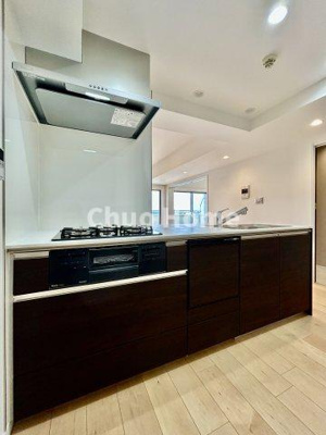 【キッチン】 | センチュリーハイツ亀有 | ワイドで収納豊富なシステムキッチン