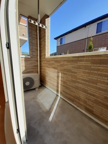 サニーヴィラ　植松のバルコニー