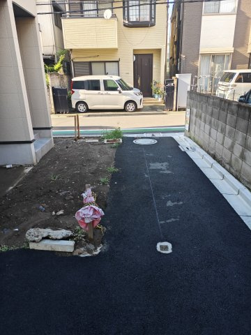 西尾久3丁目売地の前面道路含む現地写真