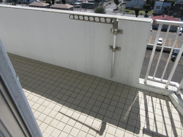 ホワイトパレスのバルコニー