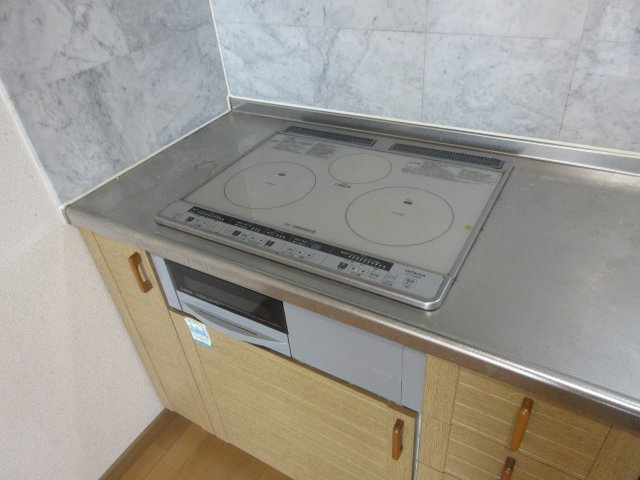 ホワイトパレスのキッチン
