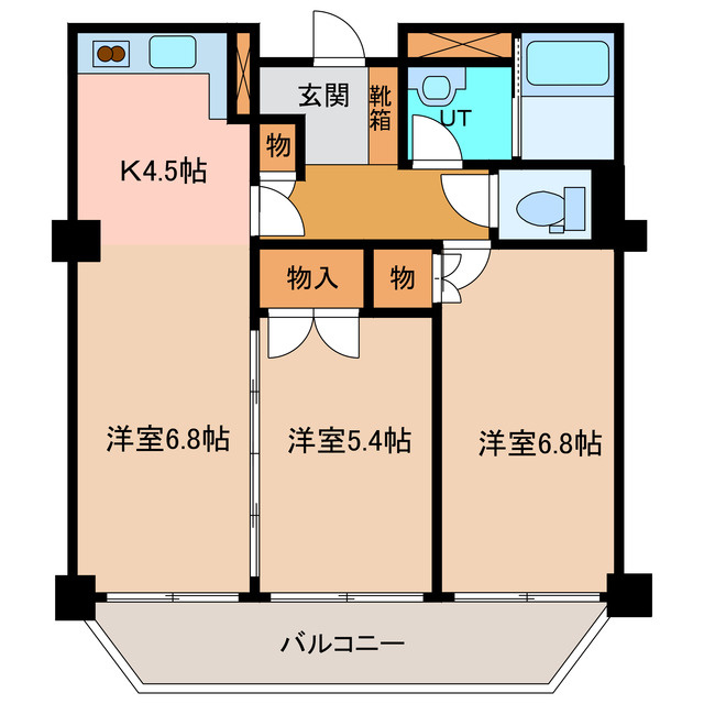 ホワイトパレスの間取り