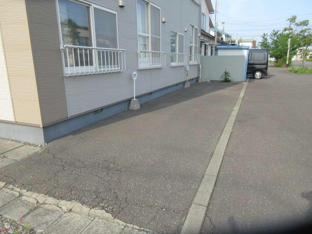 １２２ハイムの駐車場