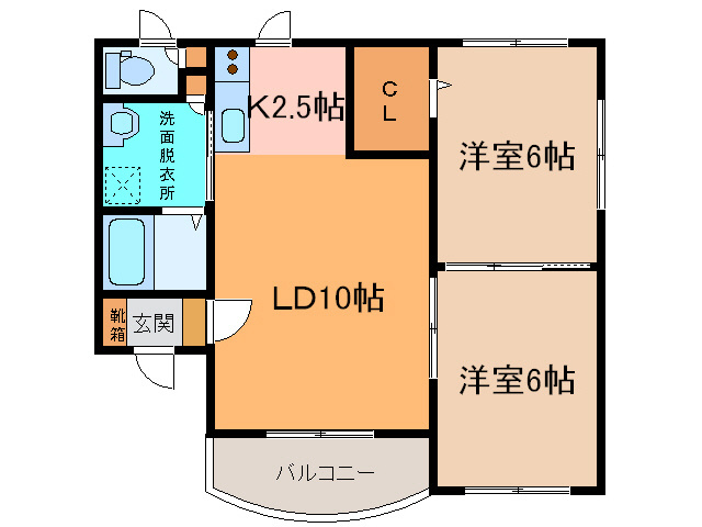 エスペランサⅢの間取り