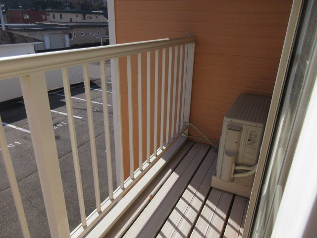 ラッキー・ストリッジⅠのバルコニー