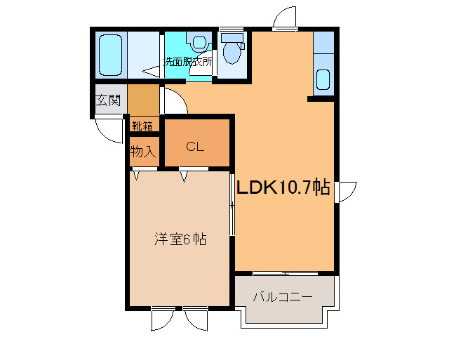 グッドラックの間取り