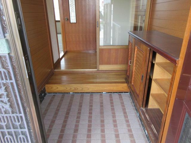 西15南3平屋（相原邸）の玄関