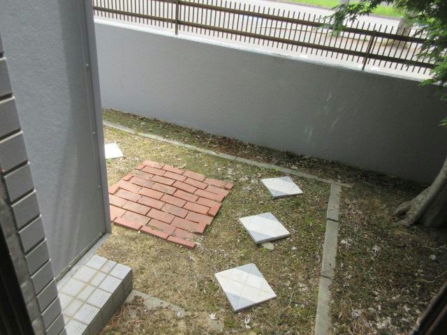 JOY　HOUSEの庭