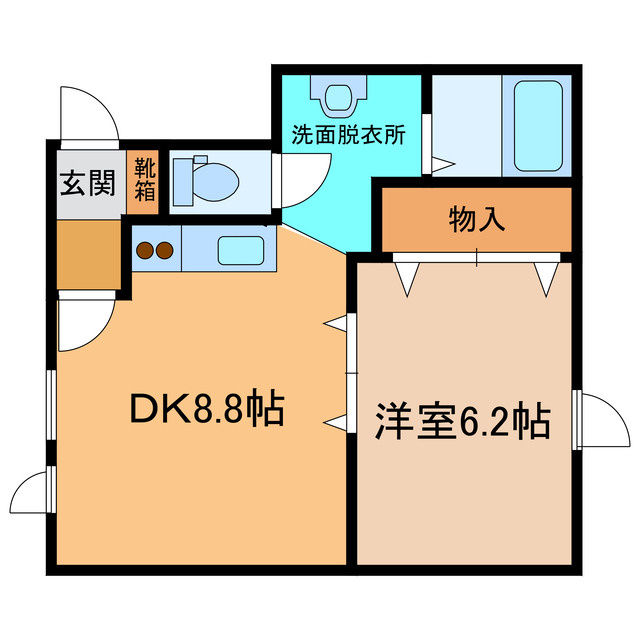 EAST AOYAMAの間取り