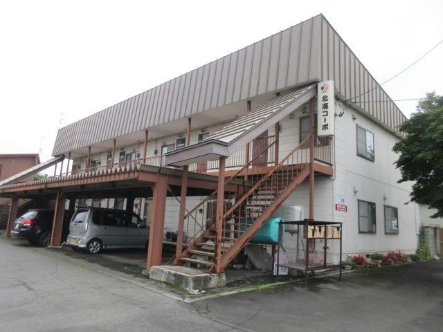 北海コーポの外観