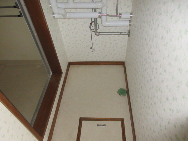 栄マンションの洗面所