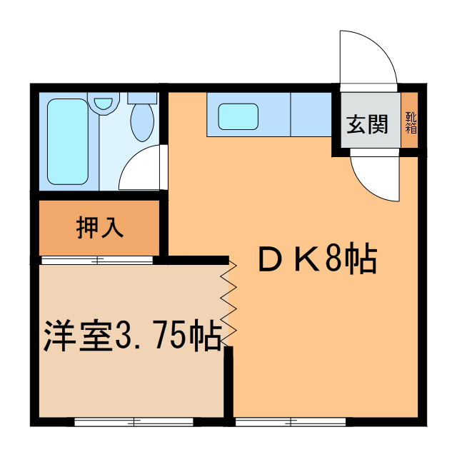 キャッスルハイツ23の間取り