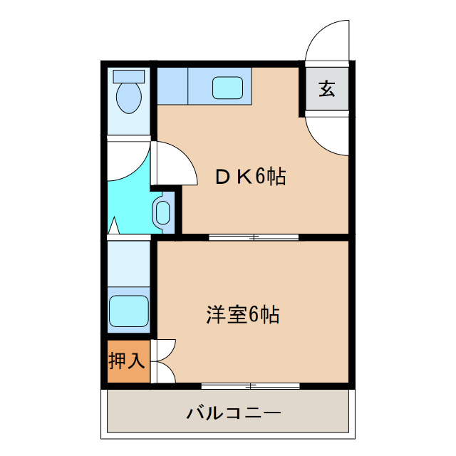 ローデハイムの間取り