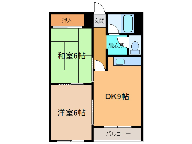 ニューサンハイツの間取り