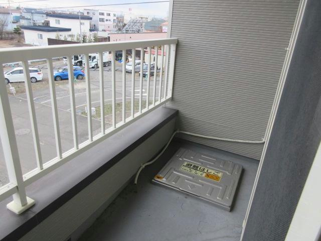 ステラⅡNのバルコニー