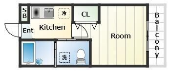 ブレイブ山手Ａ棟　２０５