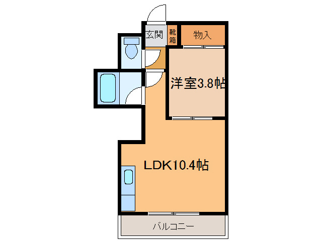 リベラルの間取り