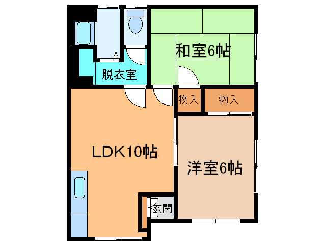 藤ハイツの間取り