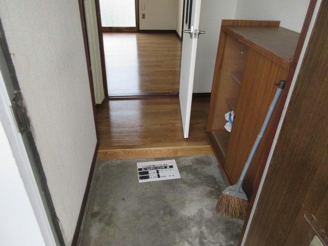 喜多ハイツの玄関