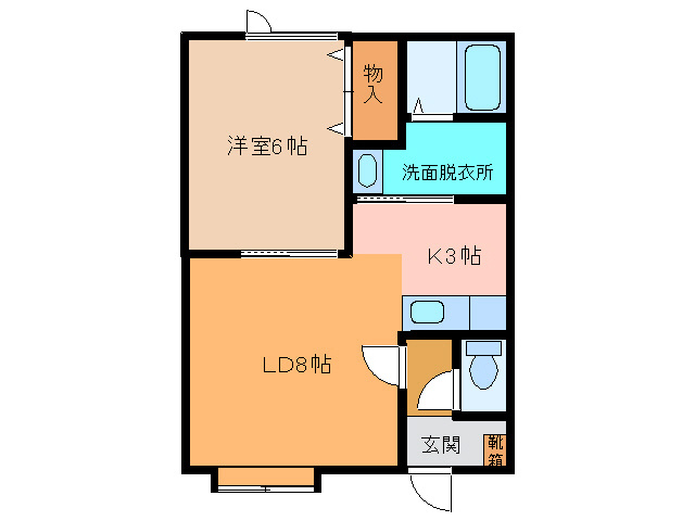 South Hills2の間取り