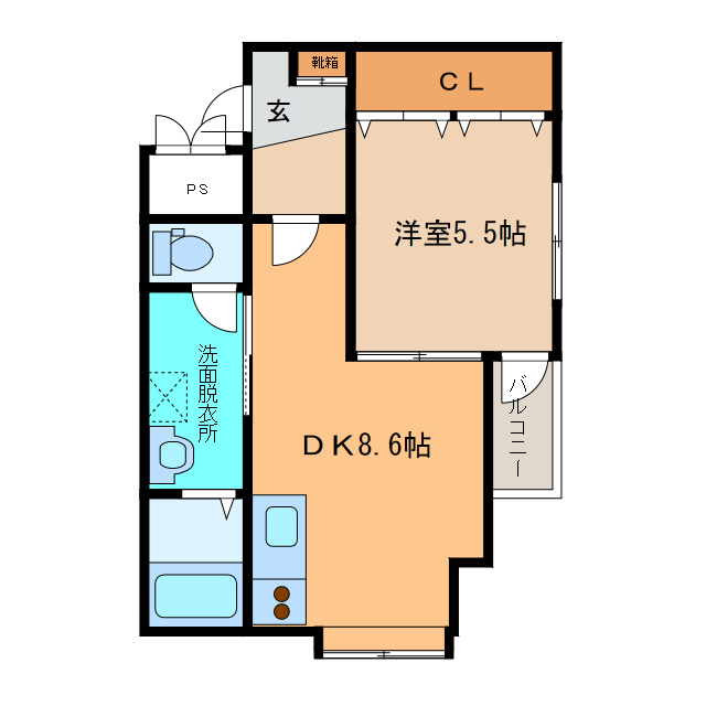 シティ根元の間取り