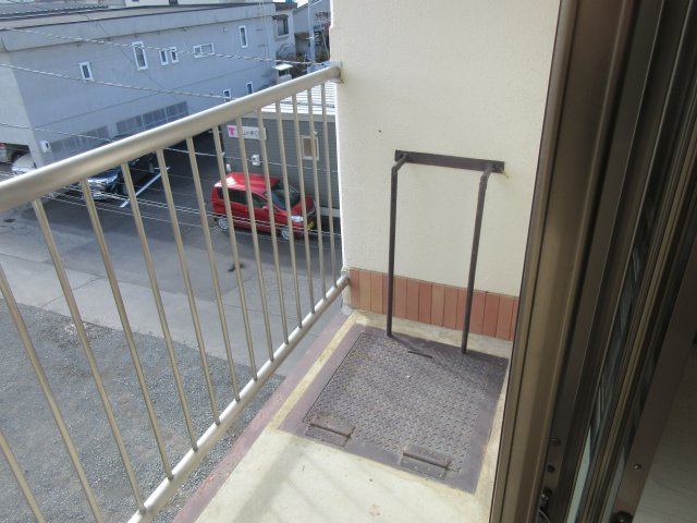 細田マンション第2のバルコニー