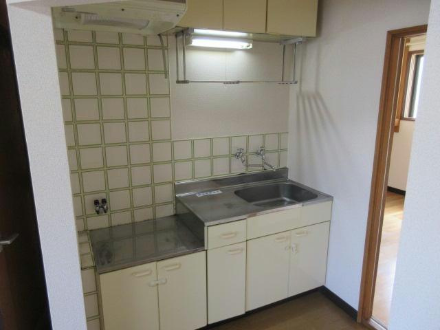 飛田ハイツ　B棟のキッチン