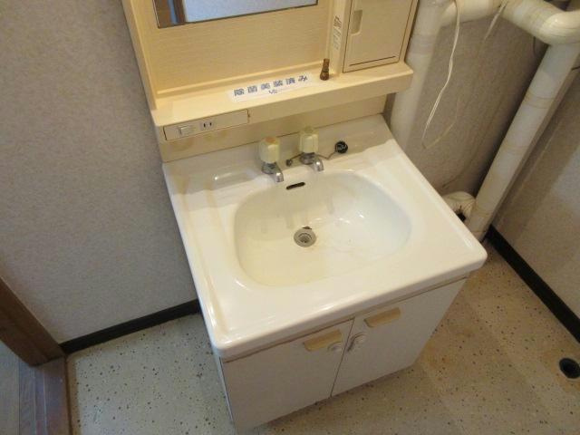飛田ハイツ　B棟の洗面所