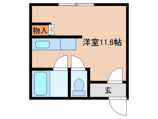 ハイムリバーサイドの間取り