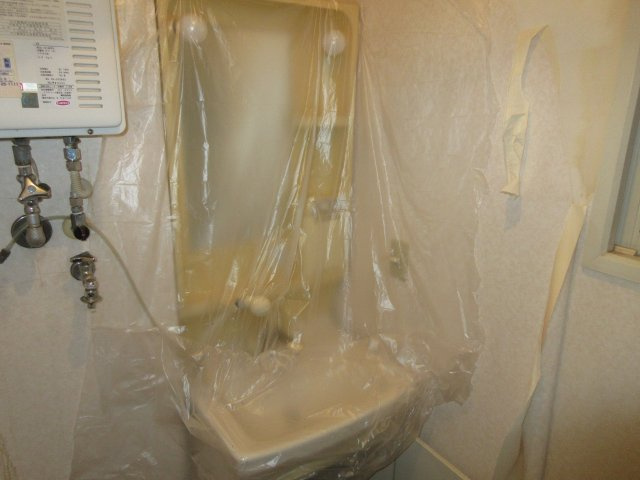 メゾンシャトーの独立洗面台