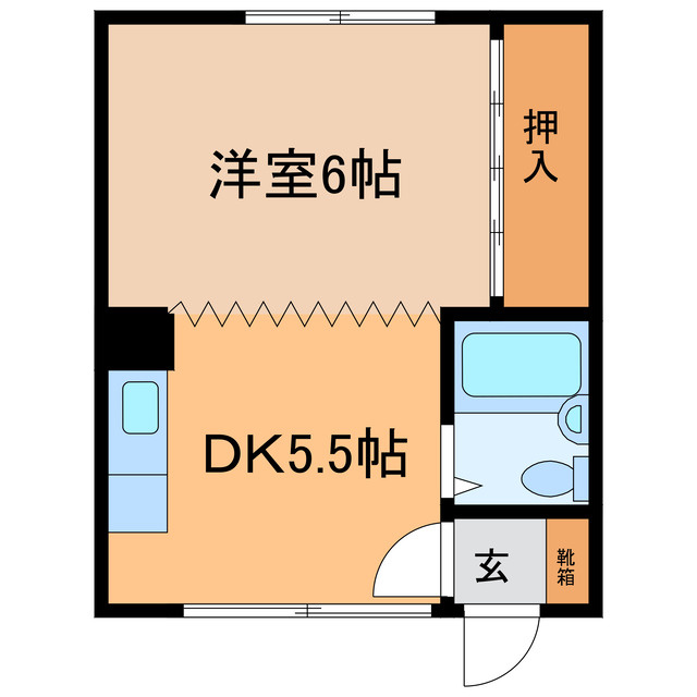 親和ハイツの間取り