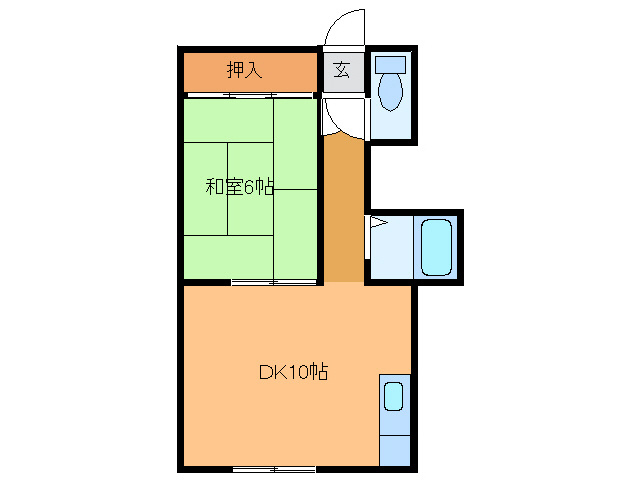 パーソナルハイツの間取り