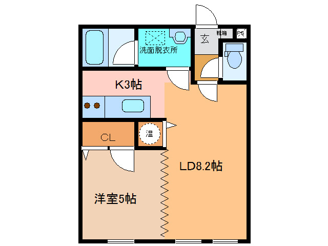 Park　house（パークハウス）の間取り