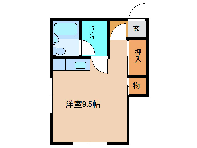 サンハイツ（東1南6）の間取り