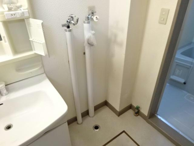 ピュア6条の洗面所