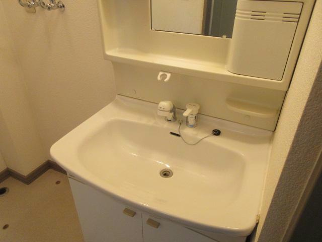 ピュア6条の洗面所