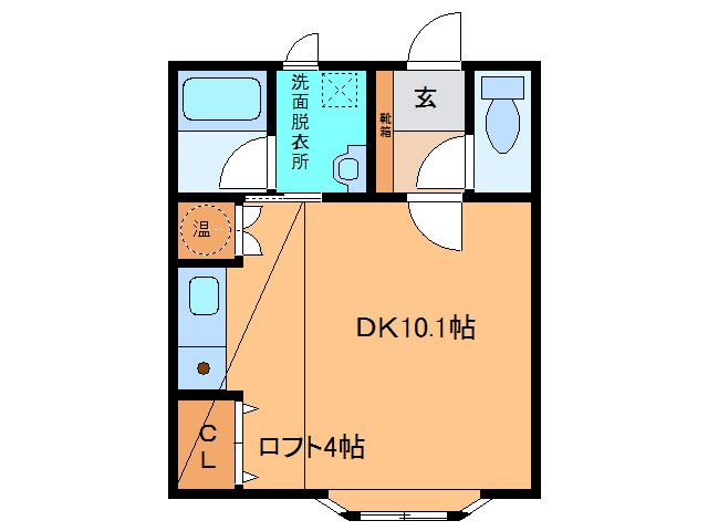 ピュア6条の間取り
