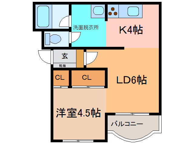ファビラスの間取り