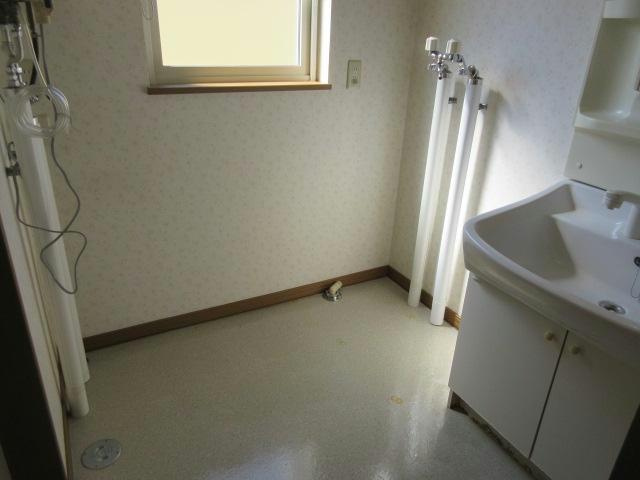 ラ・ポレール陸Bの洗面所