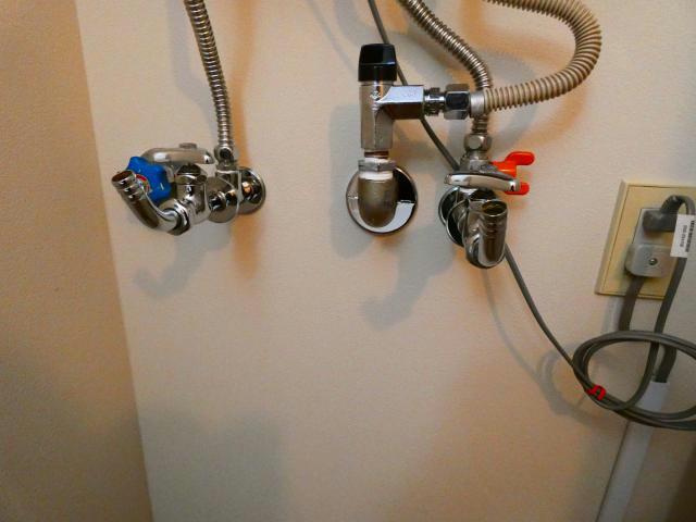 メゾンドール明星の洗面所