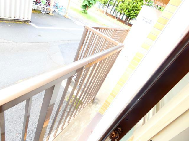 メゾンドール明星のバルコニー