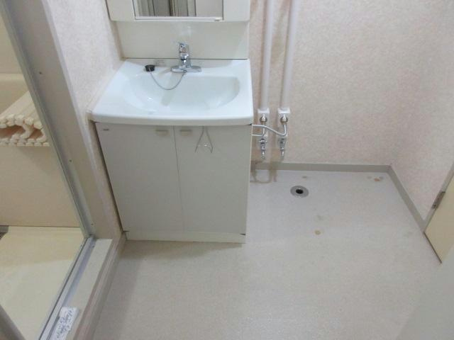 ライフマンションの洗面所